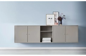 Szara niska komoda 220x61 cm Mistral – Hammel Furniture