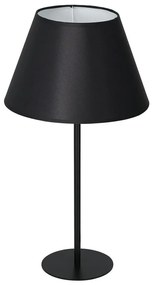 Lampa stołowa ARDEN 1xE27/60W/230V śr. 30 cm czarny/biały