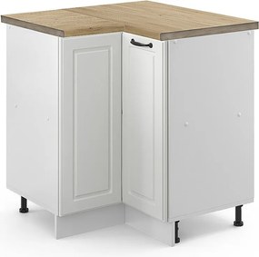 Szafka narożna biały domek wiejski 75.6x60x81.6 r-line