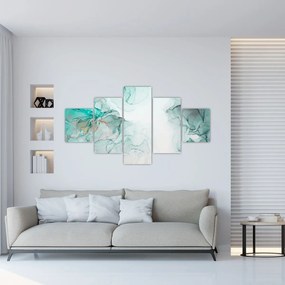 Obraz - Atramentowa abstraakcja 2 (125x70 cm)