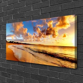 Obraz na płótnie Złoty Piasek nad Oceanem