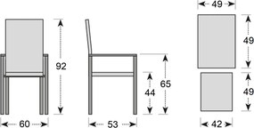 Doppler Stół rozkładany TAMAN LEVERTON FSC®, 240/300, 6+2+1