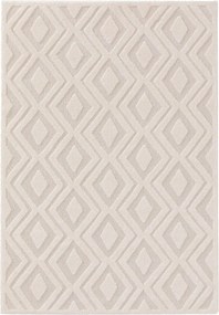 Kremowy dywan Eve C o prostokątnym kształcie