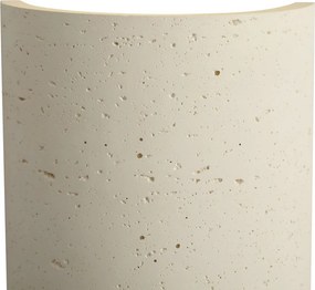 Lampa ścienna Japandi beżowa 2-punktowa - Travi