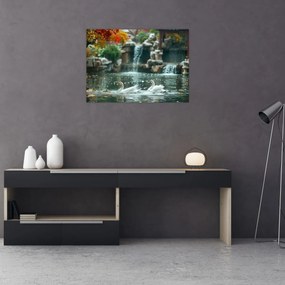 Obraz - Staw azjatycki (70x50 cm)