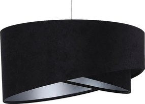 Lampa wisząca GEMSTONE czarna/srebrna