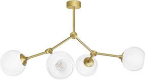 Złota mosiężna lampa loftowa G-S4