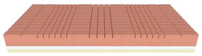 Twardy/średnio twardy piankowy materac dwustronny 90x200 cm Galaxy Viscostar – Materasso