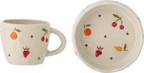 Kamionkowy zestaw naczyń dla dzieci 2 szt. Tatiana – Bloomingville Mini