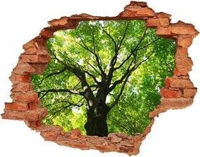 Samoprzylepna dziura na ścianę Zielony las