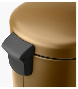 Stalowy kosz na śmieci z pedałem w kolorze mosiądzu 30 l NewIcon – Brabantia