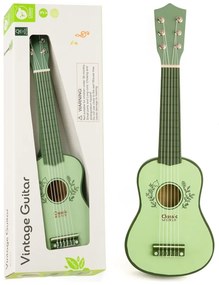 Classic world drewniana gitara vintage dla dzieci 3+