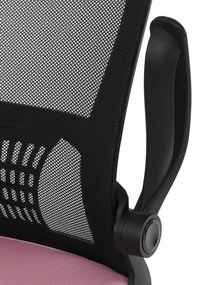 Autronic KA-K2006 PINK Krzesło biurowe, różowe