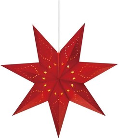 Czerwona świąteczna wisząca dekoracja świetlna Saturnus – Markslöjd