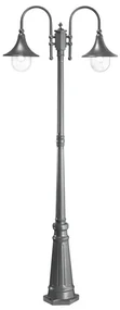 Ideal Lux - Lampa zewnętrzna CIMA 2xE27/52W/230V 216 cm IP43 antracyt