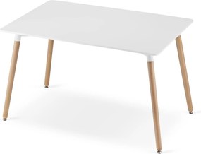 PROMOCJA Biały stół jadalny ADRIA 120x80 cm II. jakość