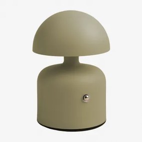 Nantali Bezprzewodowa Lampa Stołowa Led Do Użytku Na Zewnątrz Awokado - Sklum