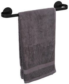 Aluminiowy drążek na ręczniki 40 cm BIVIO, montaż bez wiercenia