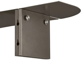 Szara stalowa półka 80 cm Oru – Blomus