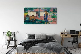 Obraz na płótnie No te aha oe riri (Dlaczego jesteś zły?) - Paul Gauguin