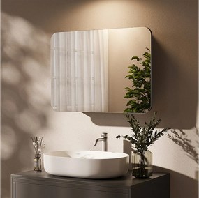 Szafka z lustrem w łazience antracyt 70x17.4x50 zino