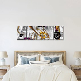 Obraz abstrakcji (170x50 cm)