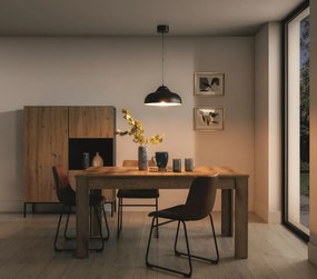 Lampa wisząca DESOLO czarna/złota ELTAP
