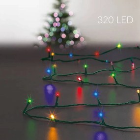 Łańcuch świetlny zewnętrzny, 320 LED