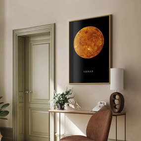 Plakat Wenus 21x30 cm z ramą złotą bez marginesu ARTGEIST B