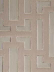 Dywan nowoczesny Perles Geometria beżowa 80 cm x 240 cm
