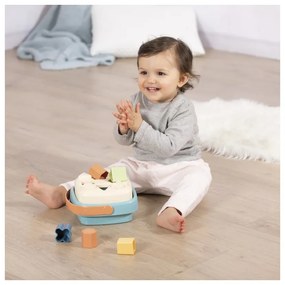 Smoby little green sorter w koszyku bioplastik