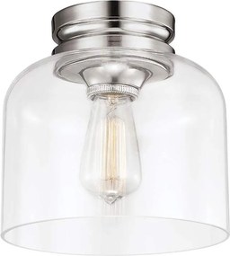 Feiss FE-HOUNSLOW-F-PN - Lampa sufitowa HOUNSLOW 1xE27/60W/230V chrom błyszczący