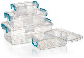 Banquet Zestaw uniwersalnych pudełek z pokrywką Gema, 4 szt.