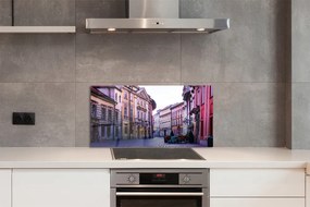 Szkło Ozdobne do Kuchni Zabytkowe Stare Miasto w Krakowie