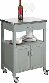 Wózek kuchenny Serwisowy szuflady Półki FKW22-HG