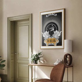 Plakat The Rock Dog 60x90 cm z ramą złotą z marginesem ARTGEIST B