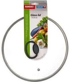 Banquet Pokrywka szklana SMART PLUS 28 cm, 28 cm