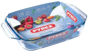 Pyrex Szklane naczynie żaroodporne 2 l, 31 x 20 x6 cm, 2 l