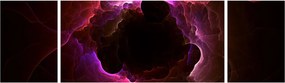 Obraz - abstrakcja chmur (170x50 cm)
