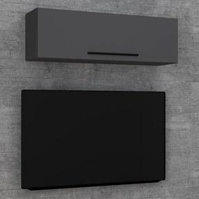 Drewniana półka ścienna Szafka ścienna Arila L