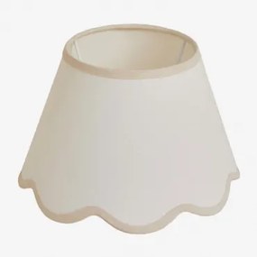 Berne Abażur Do Lampy Ø25 Cm & Lampa Stołowa & Biała Pościel - Beżowa Pościel - Sklum