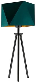 Lampka nocna do sypialni na czarnym stelażu - Z2-T44