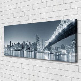 Obraz na płótnie Nocne Światła Wielkiego Mostu