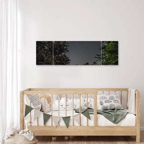 Obraz nocnego nieba (170x50 cm)