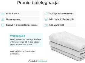 Ręcznik dziecięcy Bella zielony 30x50 cm, 100% bawełna