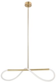 Lampa wisząca LED w kolorze złota Supreme – Candellux Lighting