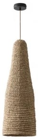 Lampa Sufitowa Zewnętrzna Jessica Miel - Czarna & ↑75 Cm Jessica - Sklum