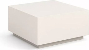 Nowoczesny stolik do salonu Sorenio z laminowanym blatem i metalową konstrukcją