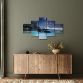 Obraz plaży (125x70 cm)
