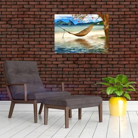 Obraz - Relaks na plaży (70x50 cm)